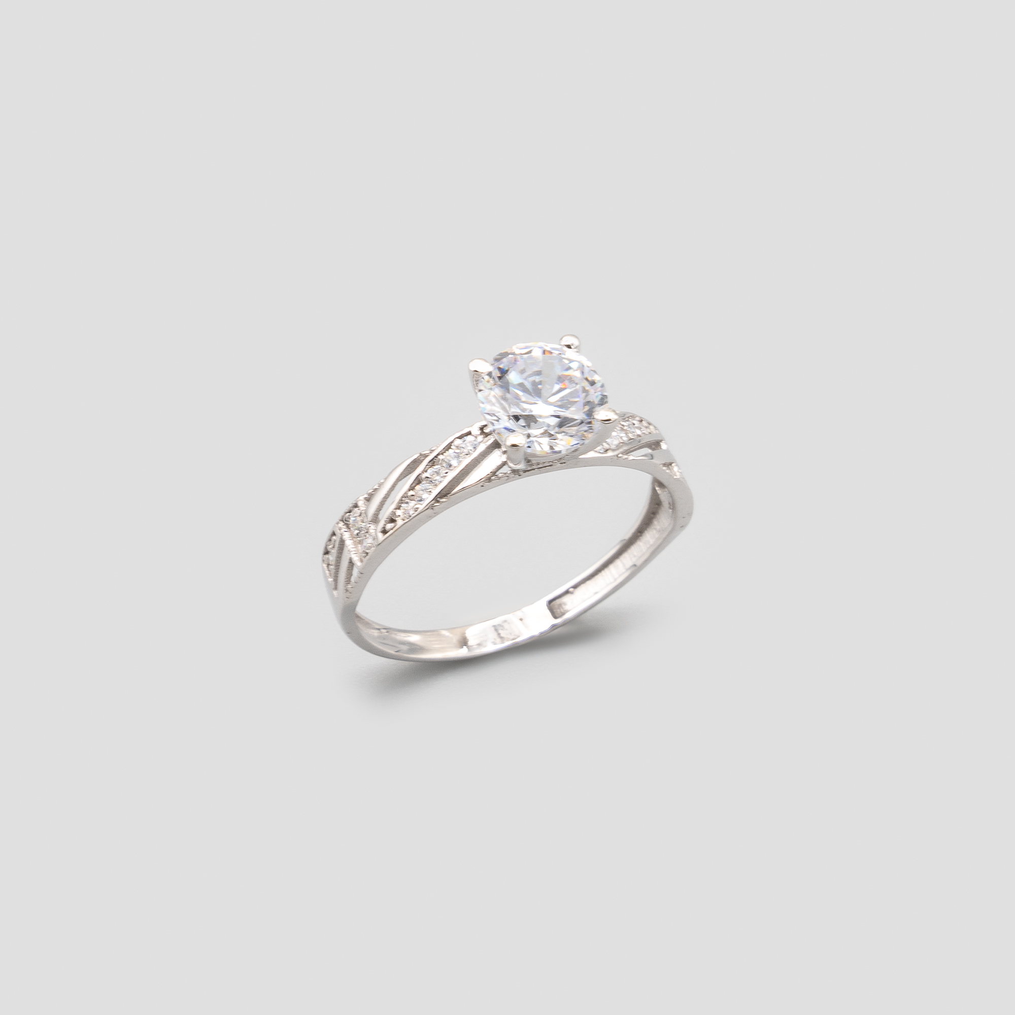 ANEL SENHORA O.B. SOLITÁRIO COM ARO TRABALHADO