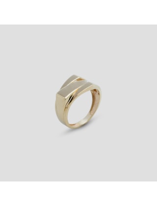 ANEL SENHORA O.A. COM TRÊS SEGMENTOS POLIDOS