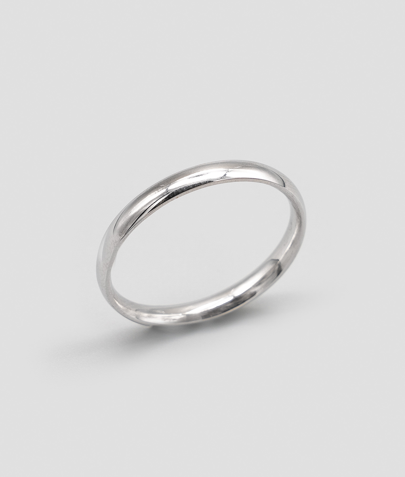 Aliança meia cana amendoada