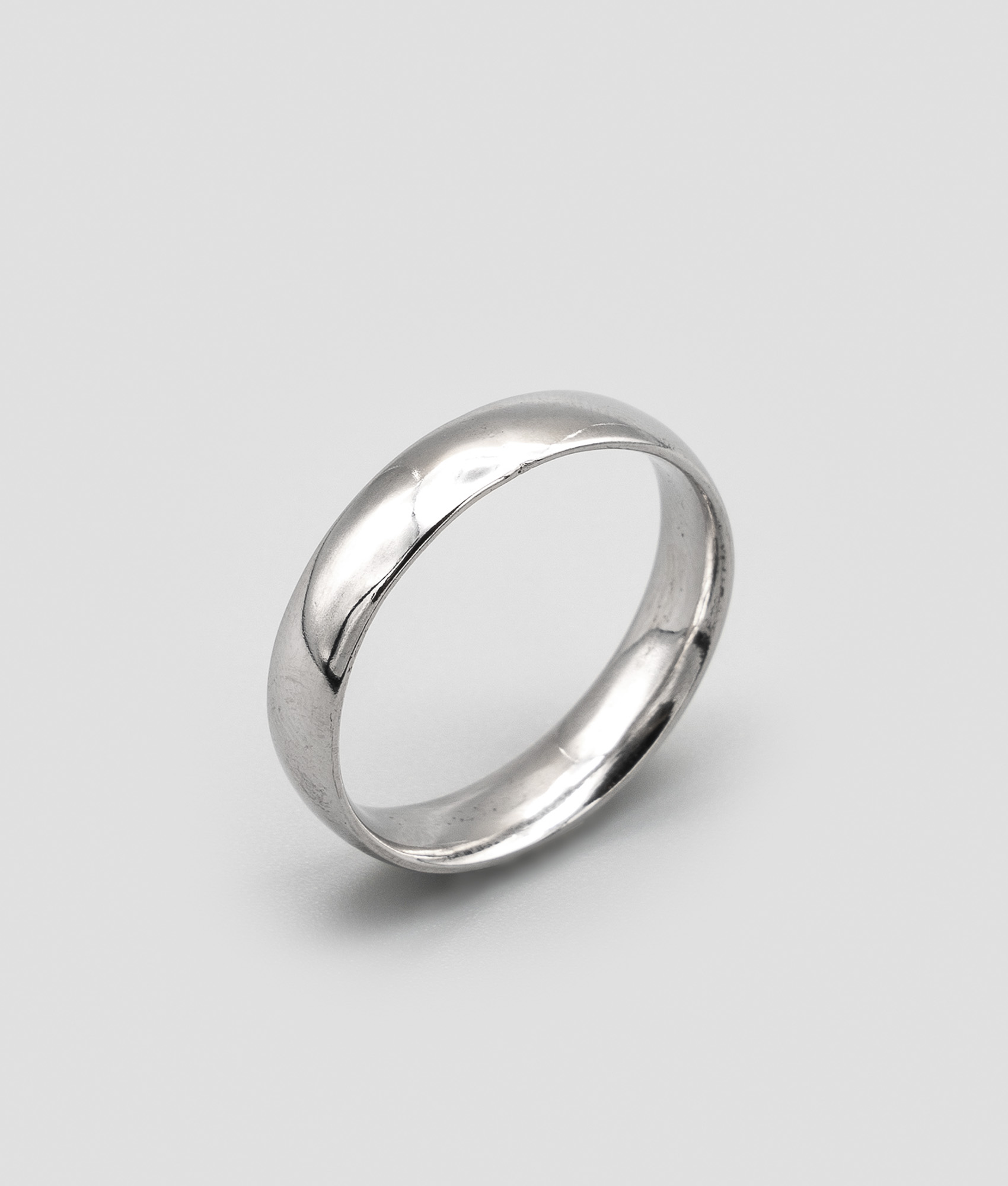 Aliança meia cana amendoada