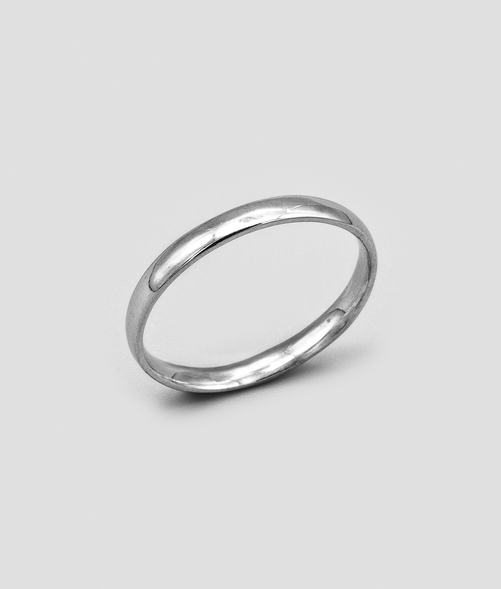 Aliança meia cana amendoada