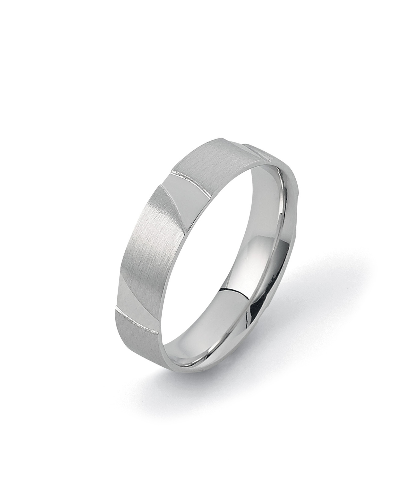 Aliança anilha amendoada